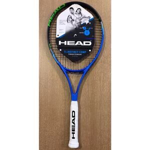 HEAD - Ti. Instinct Comp - Pre-Strung Tennis Racket - Grip Size 4 1/4-2 In Blue